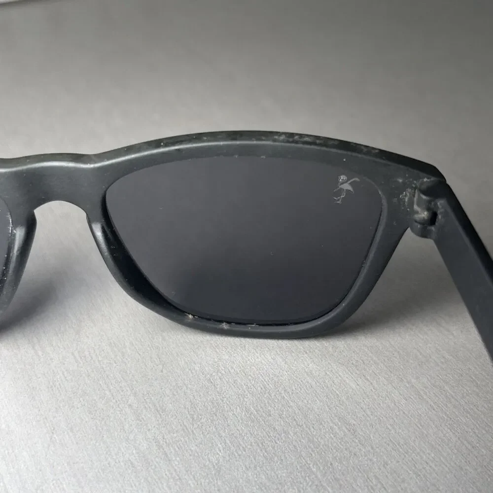Goodr Sunglasses Back 9 Blackout Black Polarized Sports Active Running Golf